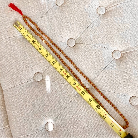 SANDALWOOD 108 Bead Mala - Japa Mantra Meditation - Picture 4 of 5